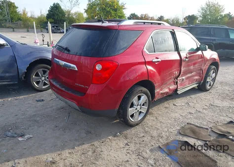2013 Chevrolet Equinox Ltz из США, поврежденный, VIN 1GNALFEK3DZ100286
